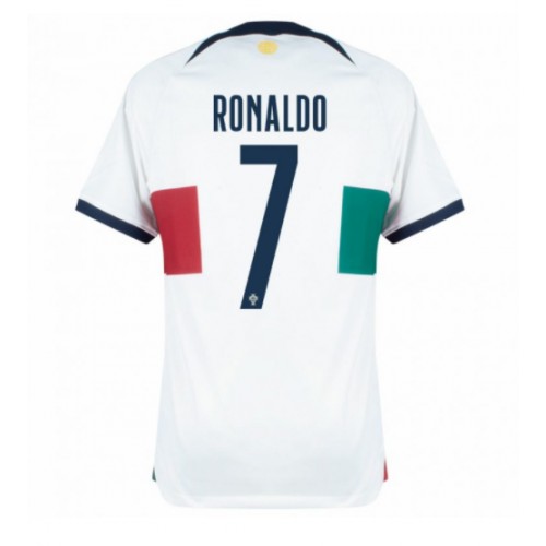 Dres Portugal Cristiano Ronaldo #7 Gostujuci SP 2022 Kratak Rukav